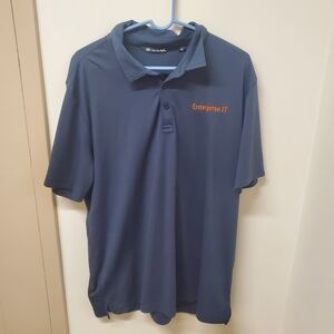 Travis Matthew Polo Mens 2XL navy short sleeve enterprise IT Paycor stadium XXL